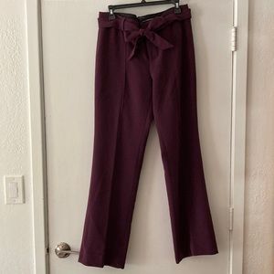 Plum Banana Republic dress pants